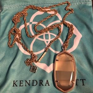 Rae Rose Gold Kendra Scott Necklace